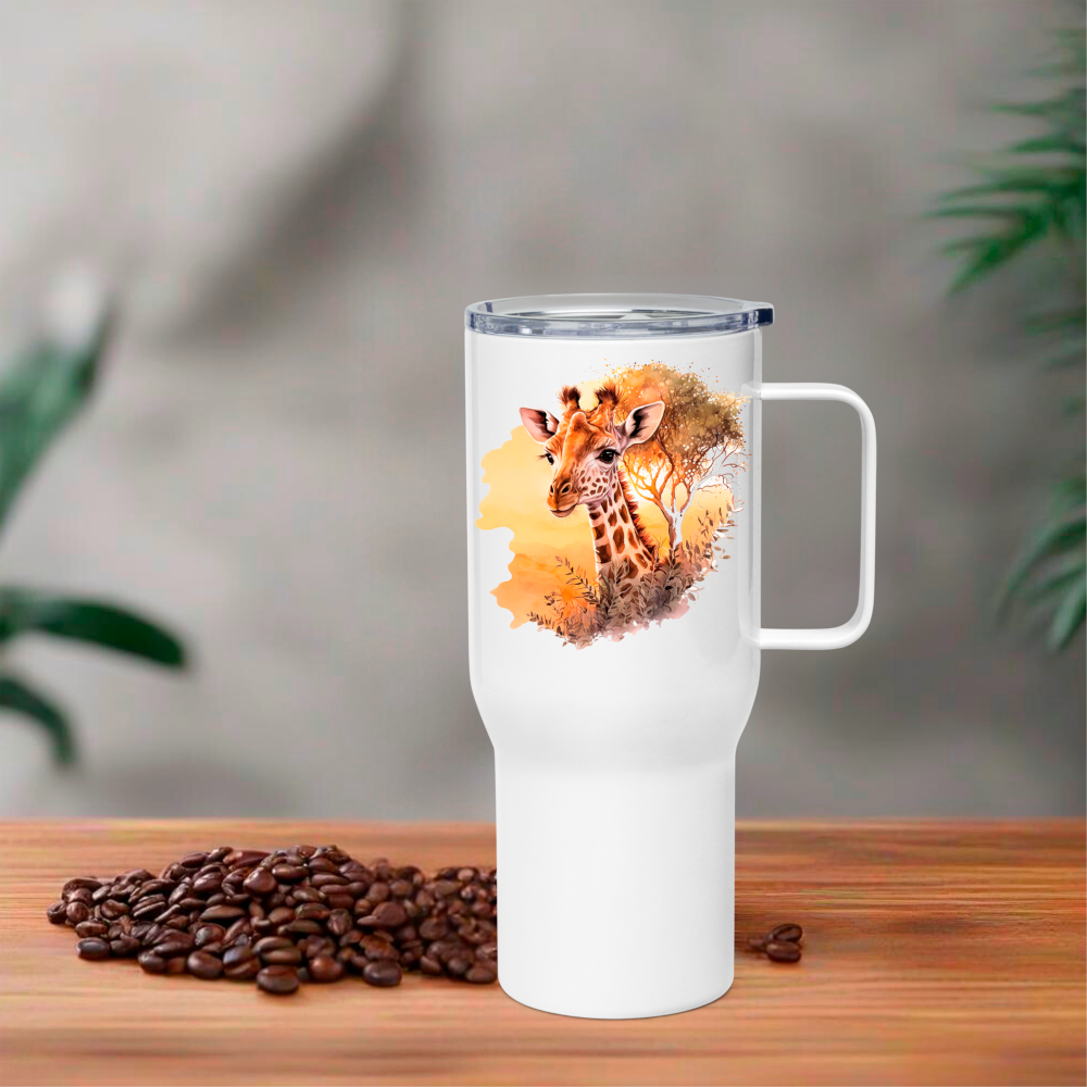 Giraffe - 25oz Thermal Travel Mug
